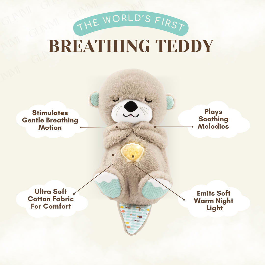 Breathing Teddy Plush Toy