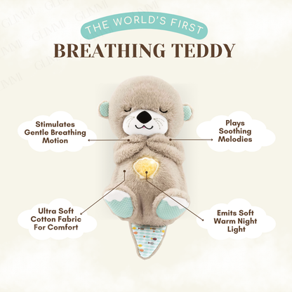 Breathing Teddy Plush Toy